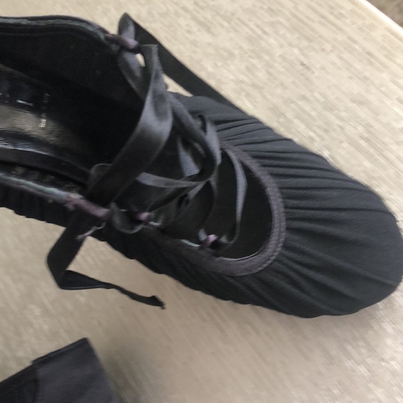 CASADEI satin Plataform shoes Size 10 - Picture 10 of 12